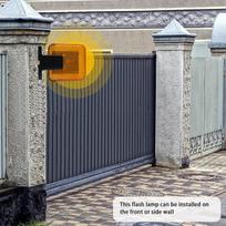 Universal 12V-265V Outdoor Electric Gate Security Strobe Warning Light Gate Accessories Security Flash Light Lamp Alarm for Gate