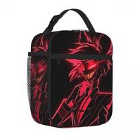 Bestselling Neon Alastor All Season Lunch Box Bag Teen School Picnic Lunch Bag One Size