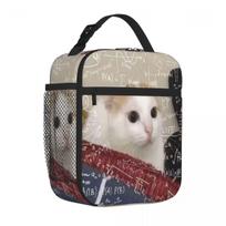 Bestselling Math Not Mathing For Cat Crossbody Lightweight Lunch Bag Outdoor Construction Picnic Lunch Bag One Size