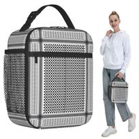The Modern Great Keffiyeh Insulated Lunch Bag for Women Office Cooler Thermal Food Box Tote Portable Lunch Boxes Container One Size
