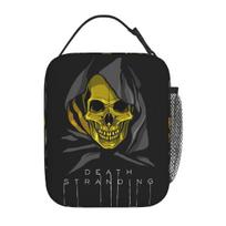 Kojima's Death Stranding Insulated Lunch Bags Large Lunch Container Cooler Bag Tote Lunch Box Work Travel Men Women One Size