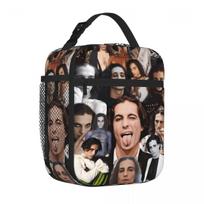Bestselling Damiano David Editing Industrial Style Meal Bag Overnight Trip Commuter Lunch Bag One Size