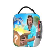 Dannys Go Lunch Bag  Leisure Lunch Box For Child Office Portable Insulated Cooler Bag Oxford Print Tote Food Bags One Size