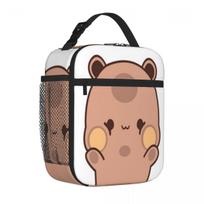 Bestselling Bubu Dudu Peek A Boo Cute Thermal Lunch Bag Outdoor Barbecue Picnic Lunch Bag One Size