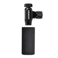 Black Aluminum Alloy Lightweight Durable Mini CO2 Inflator Presta Schrader Valve Compatible Bicycle Tire Pump Mountain Road co2 pump juoda