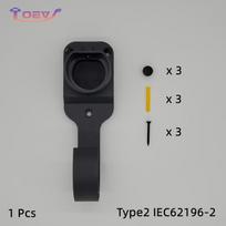 Type 2 Type 1GBT EV Charger Cables Strong Holder Electric Car Charger Holder ABS Cable Holder Wall Bracket with Screws 1Pcs Type2
