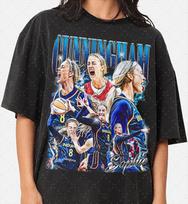 Sophie Cunningham Indiana Basketball Graphic Tee, Vintage 90s Style Shirt XL