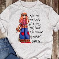 She Has The Soul Of A GyPsy The Heart Of A Hippie Spirit Of A Fairy L