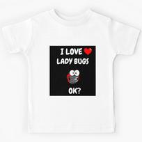 I love ladybugs Kids T-Shirt 140