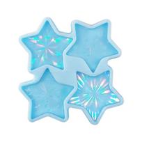 Brooch Resin Mold Holographic Star Casting Epoxy Mold for DIY Jewelry Making 1