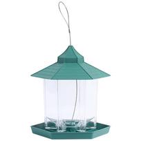 Flying Animal Outdoor Garden Yard Gazebo Bird Feeder Bird Supplies Food Container Feeding Tool žalia