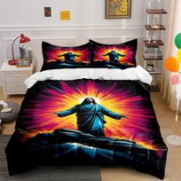 Radiant Jesus with halo. Bedding sets Duvet cover sets Duvet covers Pillowcases(1*Duvet Cover 2*Pillowcases without duvet insert) 135x200cm