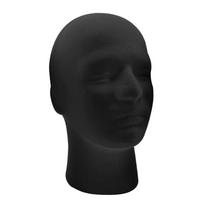 Male Styrofoam Foam Mannequin Manikin Head Model Wigs Glasses Cap Display St 1