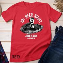 Ten Cent Beer Night Cleveland CLE Baseball T-Shirt Unisex T-shirt 5 S