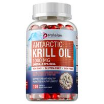 Pslalae - 1000mg Antarctic Krill Oil Capsules - Heart and Joint Health 120*1