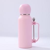 1.3L Stainless Steel Yerba Mate Thermos with Detachable Cup Lid & Bombilla Straw for South American Mate Drinking 1.3L