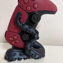 Octopus Shaped Game Controller Stand 3D Printed PLA Universal Gamepad Holder Desktop Decor juoda