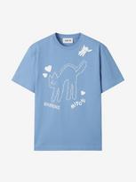 Luvm Luv Mitchi Printing T-Shirts_Blue Blue/M_M252Psm009_Bl1