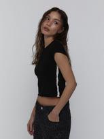 Visus Lace Baby T-Shirts_Black