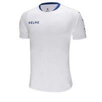 Kelme 3891060 Training Short Sleeve T-Shirt White/Royal Blue White/110 2Xl