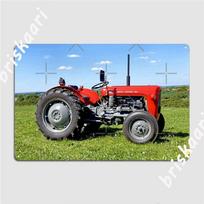 Massey Ferguson 35 Traktoriaus Metaliniai Ženklai Sienai Urvo Garažo Klubo Retro Skardinės Ženklai Plakatai 20X30CM gray