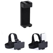 Phone Holder with Cold Shoe Interface POV Vlog Headband for IPhone/Samsung/GoPro Hero 13/12/11/10/ DJI Osmo/Insta360 X5/X4/X3 juoda