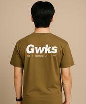 Jeneleolwogseu G-25-Ss-720 Printed Short Sleeve T-Shirt_Dark Beige Dark Beige/2Xl