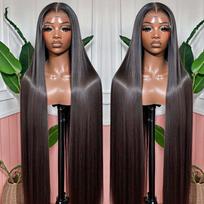 Preplucked 250% HD Perruque Full Lace Front Frontal Human Hair Wigs , 100% Full Lace Indian Human Hair Body Wave Wig (as the picture,10 inches)