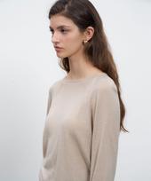 Rene J Wholegarment Basic Knit Brick/Os