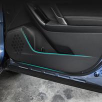 Automobilio vidinių durelių skydo apsauga nuo smūgio plėvelės lipdukai Automobilio interjero priedai, skirti Subaru Forester Outback Legacy XV Crosstrek Outback 2015-2020