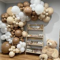 Apricot Coffee Brown Balloon Garland Arch Kit Wedding Birthday Party Decoration Kids Latex Balloon Globos Baby Shower As picture