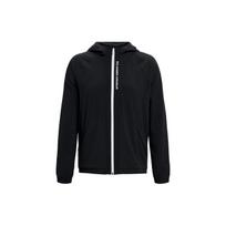 Under Armour Solid Color Casual Sports Zip Hoodie Women Jackets Black 1365773-001 XL