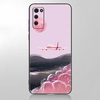 Aircraft Airplane fly Case For Samsung Galaxy A12 A02S A22 A32 A52 A72 A71 A51 A41 A31 A21 A11 A50 A70 A10S A20S Black Cover Samsung A02
