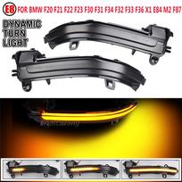 Car Mirror Dynamic Blinker LED Turn Signal Light For BMW F20 F31 F36 F22 Smoked Sequential Flashing Lamp For BMW 1 2 3 4 Series