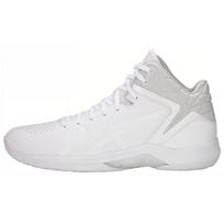 Asics Geltriforce 3 Round Toe Lace-Up Synthetic Leather Mid-Top Basketball Shoes Men sneaker White 1061A006-100 39