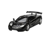 1/32 McLaren 1993 F1 lydinio miniatiūrinis automobilio modelis lieto metalo mastelio modelis automobilis garsas ir šviesa vaikų žaislinis automobilis transporto priemonės dovanos juoda