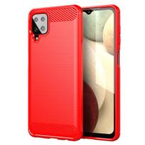 Dėklas Samsung Galaxy M12 Dėklas Samsung M12 A12 A22 A23 A33 A53 A34 A54 5G Dėklas Smūgiams atsparus Silikoninis Telefono Dangtelis Samsung M12 For Samsung M12 raudona