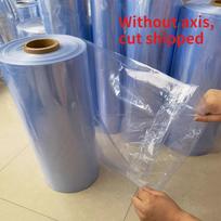 PVC termo susitraukianti plėvelė Cilindrinė plėvelė Buitinis plaukų džiovintuvas Susitraukianti skaidri plastikinė plėvelė Batų plėvelė Sandarinimas Knygų pakuotės Termo susitraukianti plėvelė width 3cm  1kg
