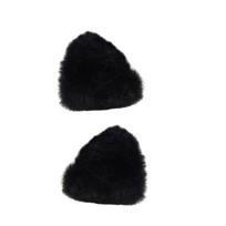 Sturdy Small Plush Cat Ear Hair Clips Lovely Cat Ear Hair Clips With Soft Plush Materials Comfortable Hair Accessory juoda