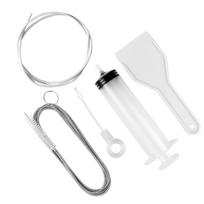 5Pcs Refrigerator Drain Hole Clog Remover Dredge Cleaning Tools Fridge Hole Brush Water Outlet Cleaner for Household Cleaning