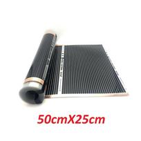 All Sizes 400w/m2 Infrared Carbon AC220V Underfloor Heating Film Low Electrical Warm Mat