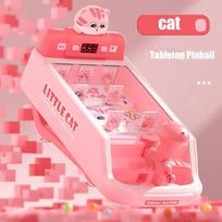 Children Pinball Machine Toy Scoring Music Lights Gifts Family Party Games Hand-eye Coordination Educational Toys for Kids Gifts