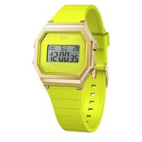 Authorized Distributor Ice Watch Digital Watch 022054 ICE digit Sunny Lime Small [Ice watch] Women's žalia