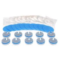 5 Pack Replacement Filters For Pet Fountain Unique Round Double Filtration Double Filtration Replacement