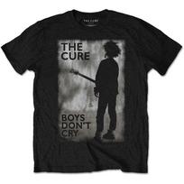 26 The Cure Boy's Don't Cry Black & White Official T-Shirt Unisex T-Shirt XL