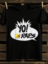 MTV YO! MTV Raps Vintage Hip-Hop Graphic T-Shirt M