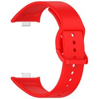 Silicone Strap For Redmi Watch 6/5/4 Replacement Watch Band for Xiaomi Mi Band 9 Pro/8 Pro Bracelet Wristband Correa Accessories for Watch 6 raudona