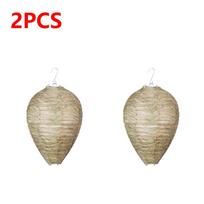 1-5PCS Eco Friendly Wasp Nest Decoy Hornet Yellow Jacket Repellent Non-Toxic Hanging Wasp Deterrent