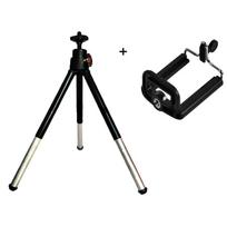 Table Tripod for Phone Smartphone Mini Tripod for Tripe for Mobile Camera Tripode Stand with Cell Phone Holder Clip