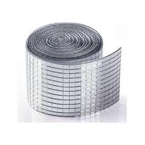 4320pcs Silver Self Adhesive Mosaic Mirror Tiles For Crafts,for Disco Ball Stickers Craft, Home Decoration(5x5mm,silver)
